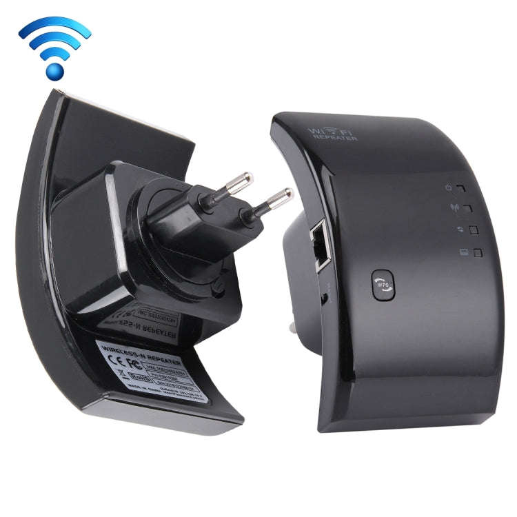 300Mbps Wireless-N WIFI 802.11n Repeater Range Expander(Black)