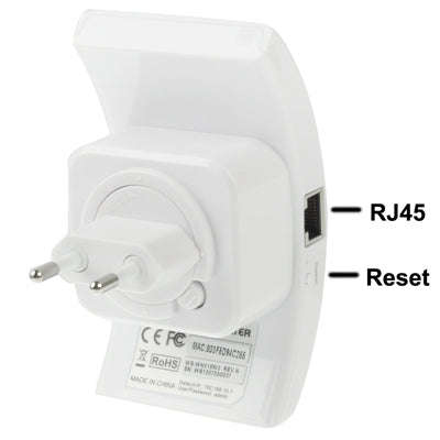 300Mbps Wireless-N WIFI 802.11n Repeater Range Expander (WS-WN518W2)(White)