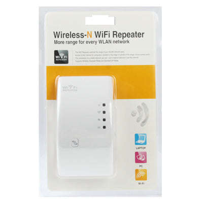 300Mbps Wireless-N WIFI 802.11n Repeater Range Expander (WS-WN518W2)(White)