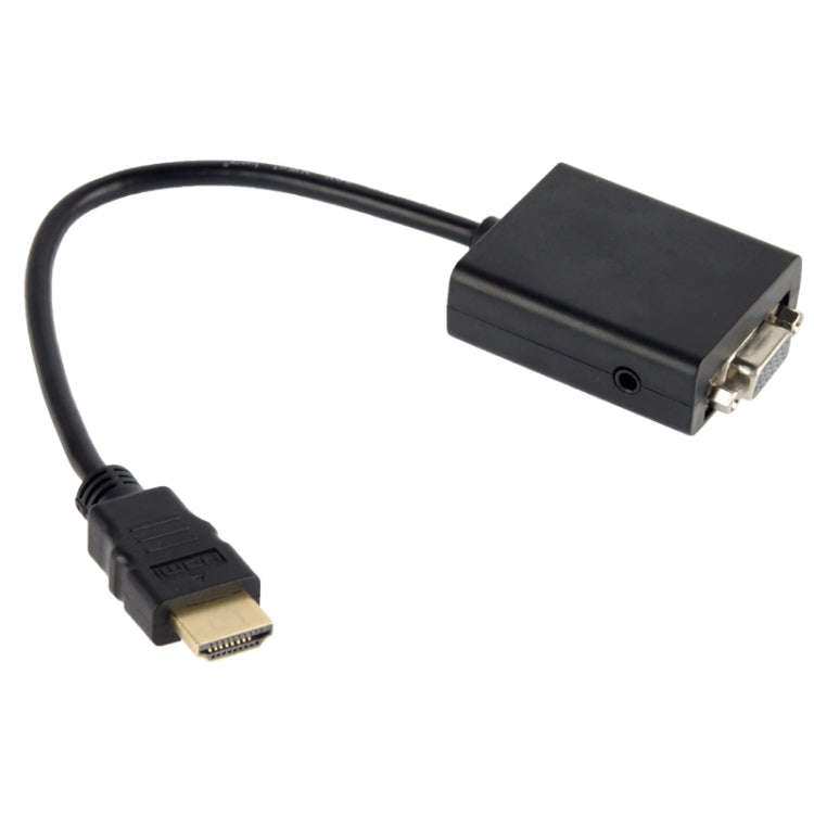 26cm HDMI to VGA + Audio Output Video Conversion Cable with 3.5mm Audio Cable, Support Full HD 10...