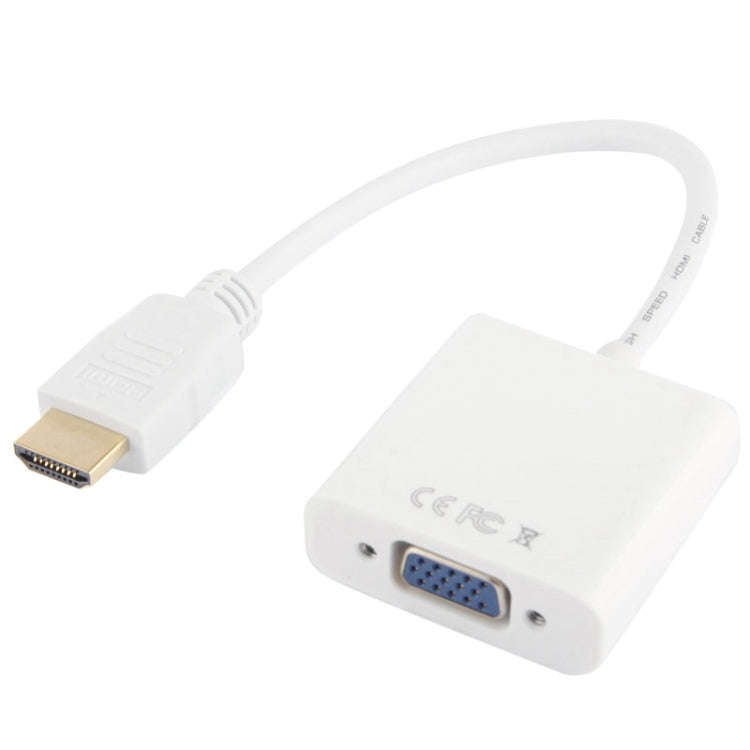 24cm Full HD 1080P HDMI to VGA + Audio Output Cable for Computer / DVD / Digital Set-top Box / La...
