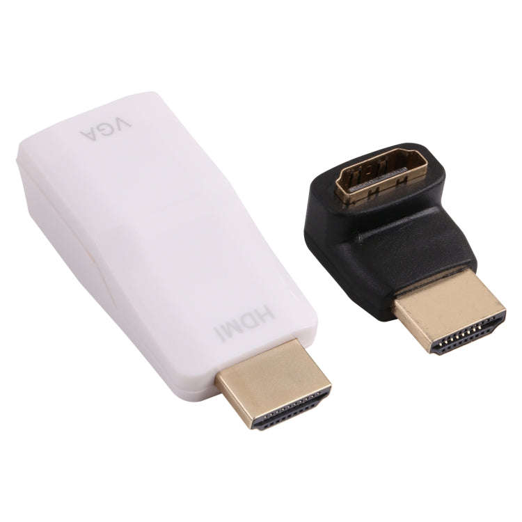 Full HD 1080P HDMI to VGA + Audio Converter Adapter for Laptop / STB / DVD / HDTV (With HDMI Fema...
