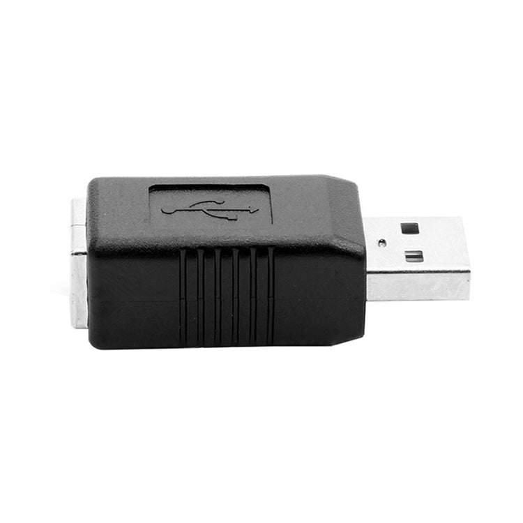 USB 2.0 AM to BF Printer Adapter Converter(Black)