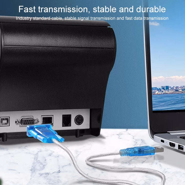 USB to RS232 Cable , With One IC  (Color Random delivery)