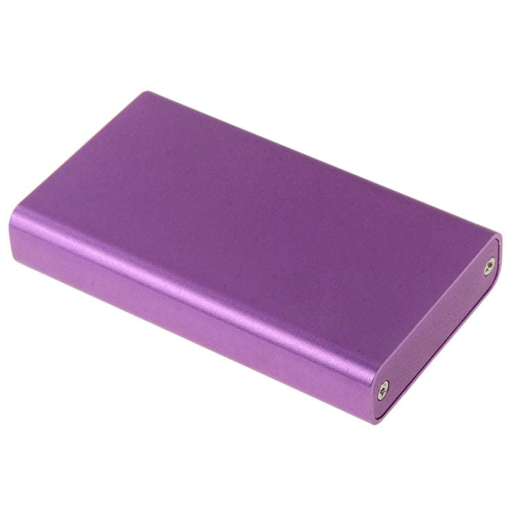 6gb/s mSATA Solid State Disk SSD to USB 3.0 Hard Disk Case(Purple)