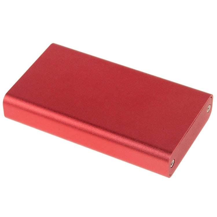 6gb/s mSATA Solid State Disk SSD to USB 3.0 Hard Disk Case(Red)