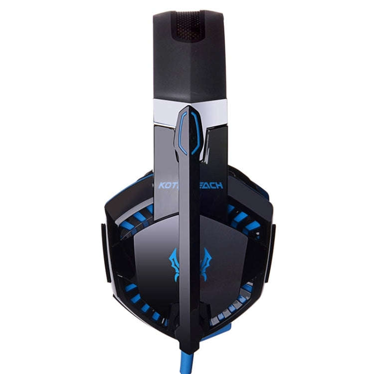 EACH G2000 Over-ear Stereo Bass Gaming Headset with Mic & LED Light for Computer, Cable Length: 2...