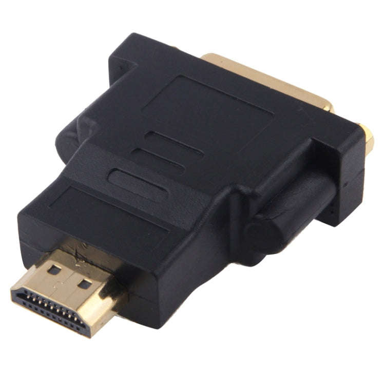 Gold Plated HDMI 19 Pin Male to DVI Female Adapter(Black)