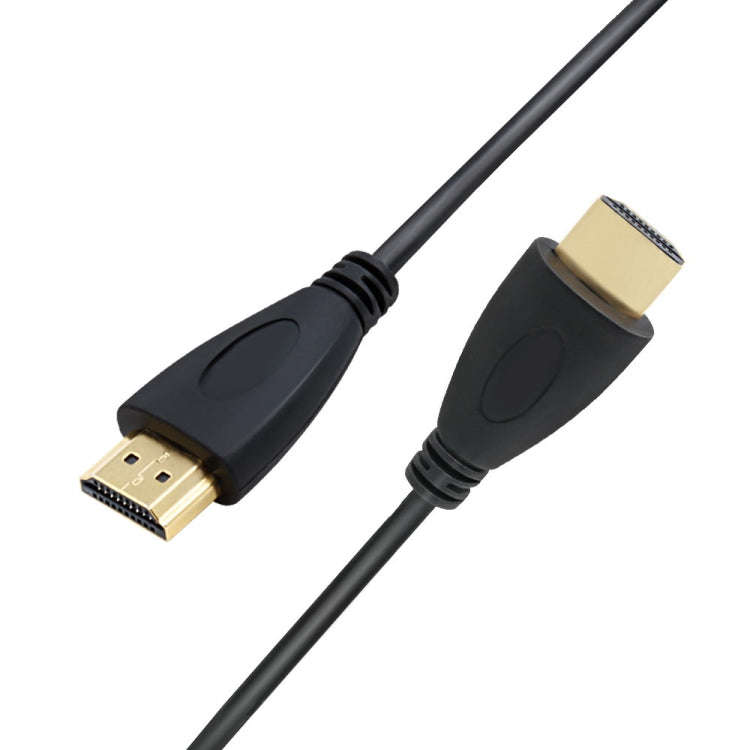 1.8m HDMI to HDMI 19Pin Cable, 1.4 Version, Support 3D, Ethernet, HD TV / Xbox 360 / PS3 etc (Gol...