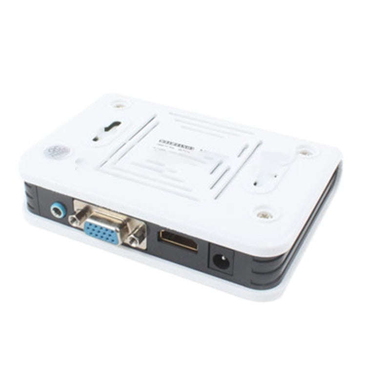 1080P Audio VGA to HDMI HD HDTV Video Converter(White)