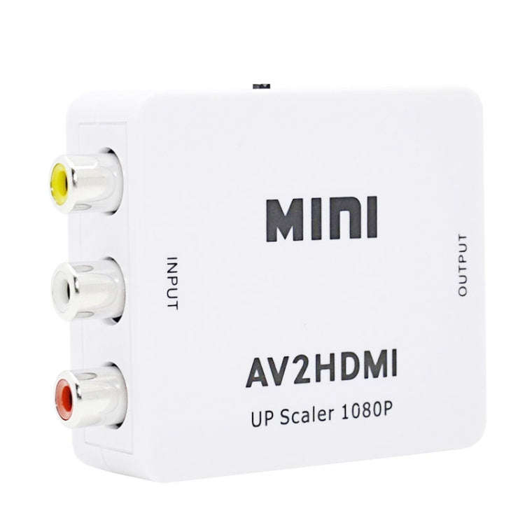 Mini CVBS/L+R Audio to HDMI Converter Adapter