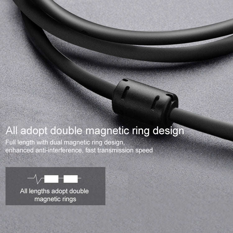 VGA 15Pin Male to DVI 24+5 Pin Male Cable  1.5M(Black)
