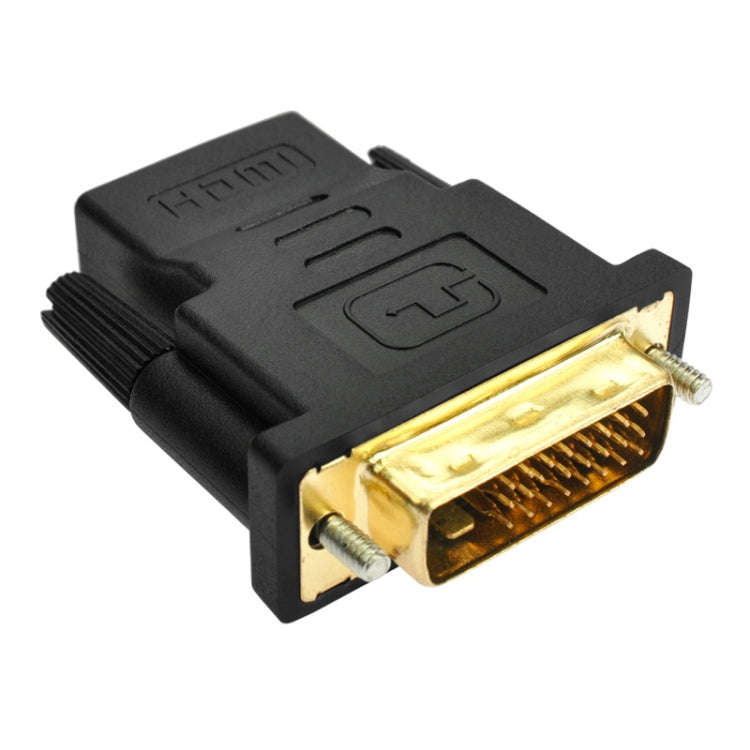 DVI-D 24+1 Pin Male to HDMI 19 Pin Female Adapter for Monitor / HDTV