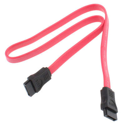Serial SATA Data Cable,Without Metal Clip, Length: 40cm
