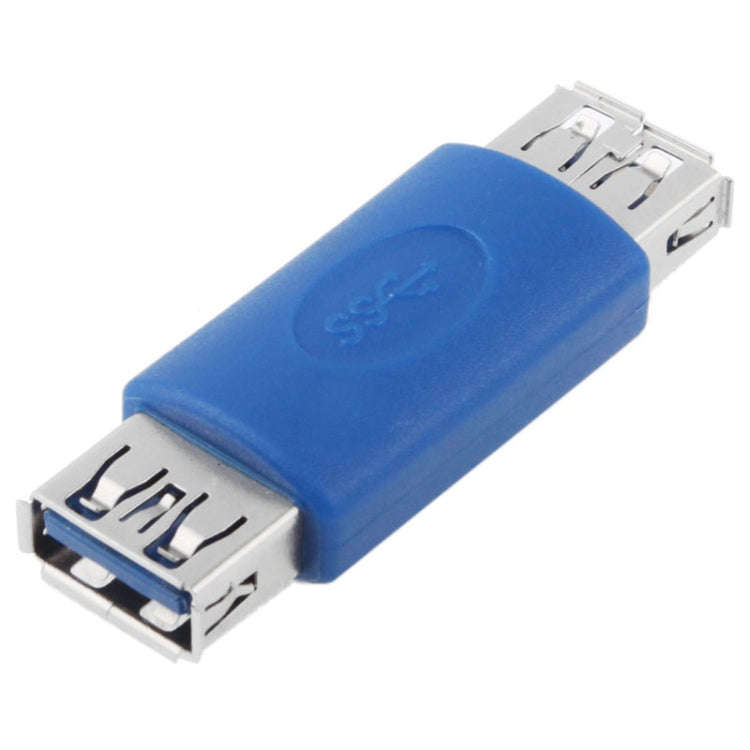Super Speed USB 3.0 AF to AF Cable Adapter (Blue)