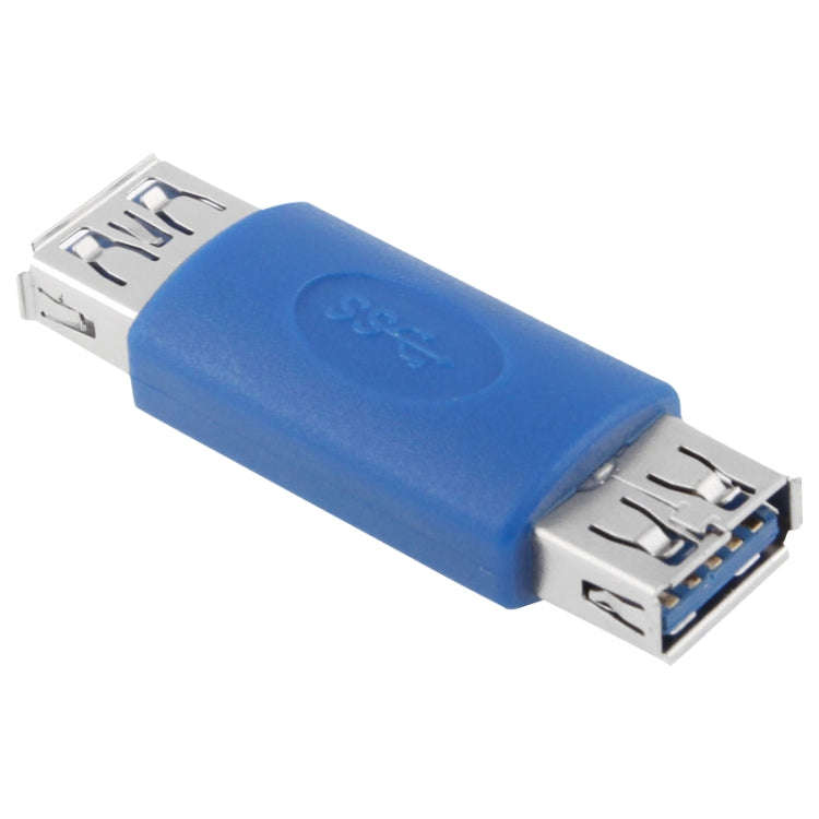 Super Speed USB 3.0 AF to AF Cable Adapter (Blue)