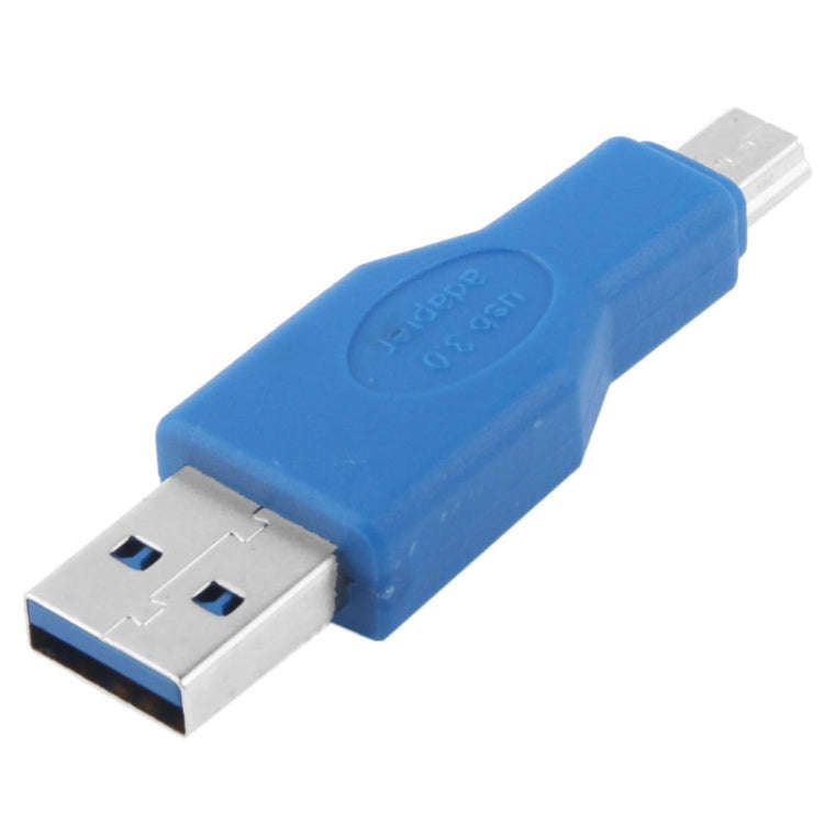Super Speed USB 3.0 AM to Mini 5-Pin USB Adapter (Blue)