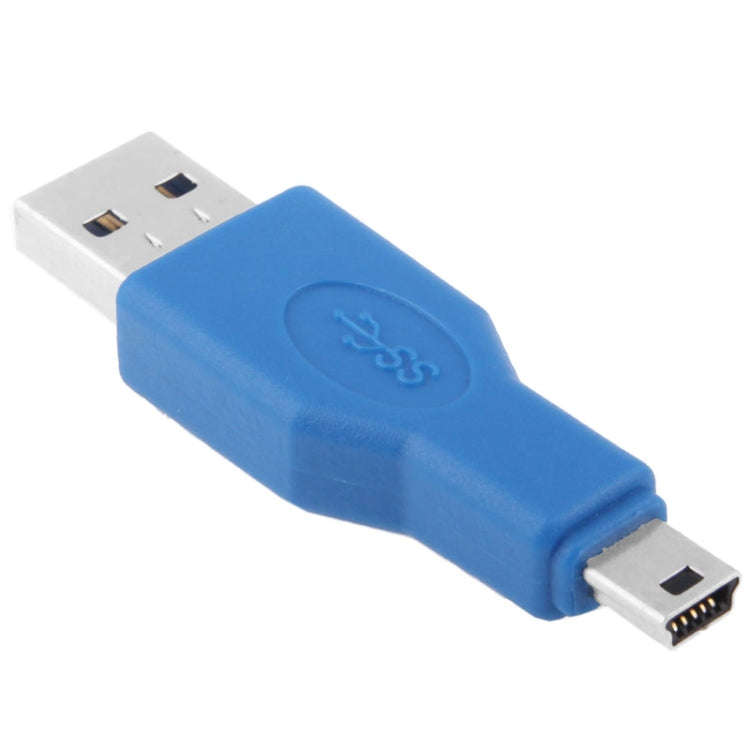 Super Speed USB 3.0 AM to Mini 5-Pin USB Adapter (Blue)
