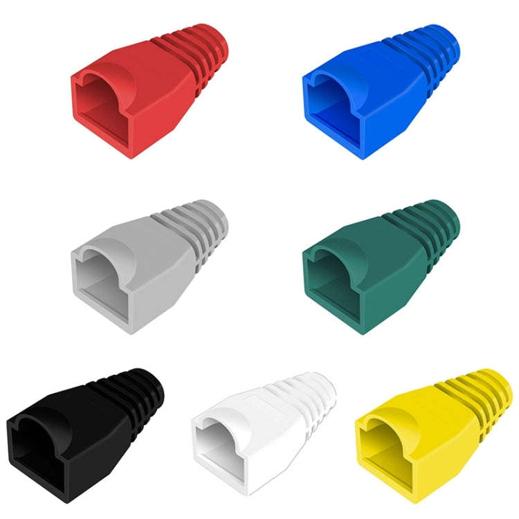 Network Cable Boots Cap Cover for RJ45, Green (500 pcs in one packaging , the price is for 500 pc...