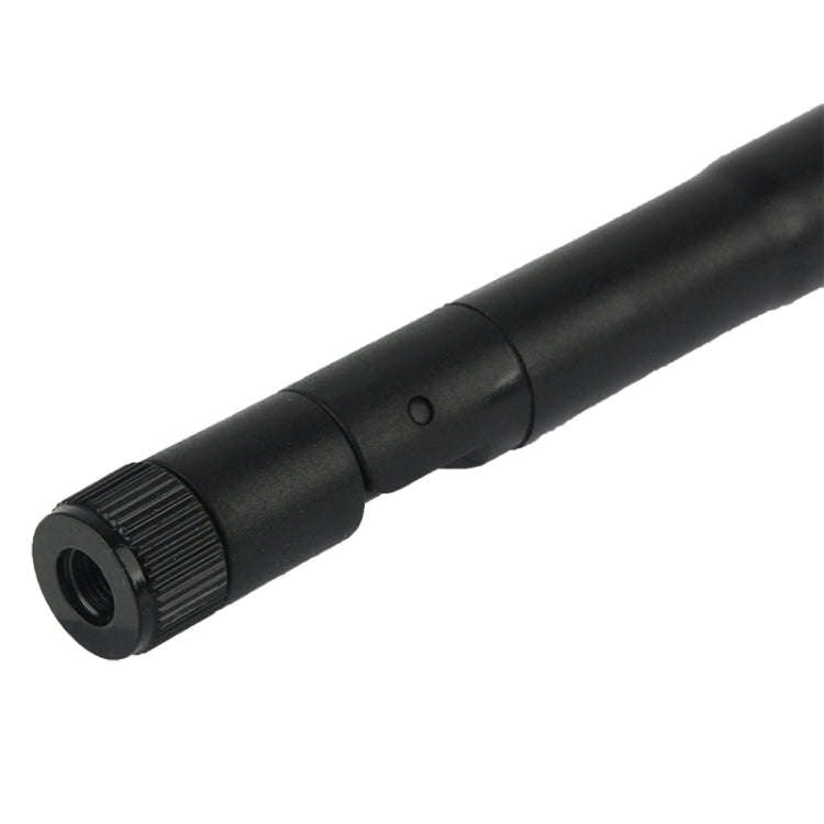 Wireless 15DBi RP-SMA Male Network Antenna (Softcover Edition)(Black)