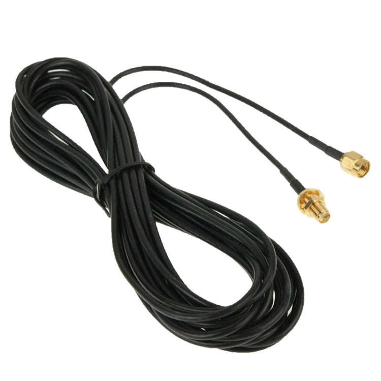 2.4GHz Wireless RP-SMA Male to Female Cable (178 High-frequency Antenna Extension Cable), Length:...