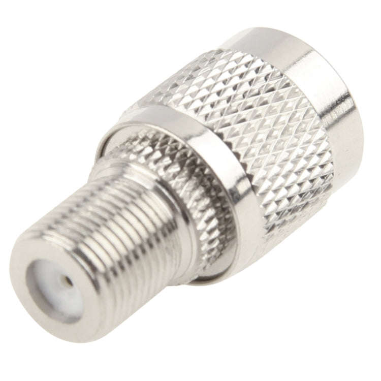 F Female to TNC Male Connector(Silver)
