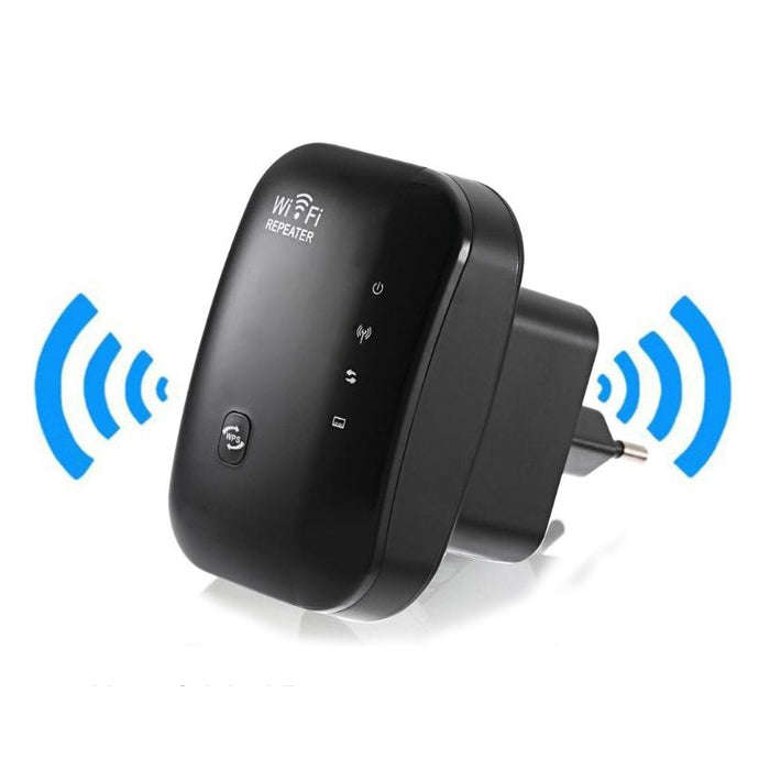 WS-WN560N2 300Mbps Wireless-N WIFI 802.11n Repeater Range Expander, EU Plug(Black)