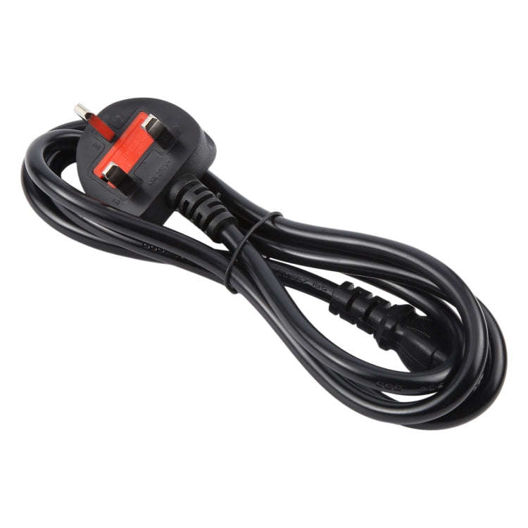 Big UK Plug Computer PC Power Cord 3 Pin Cable, Length:1.5m