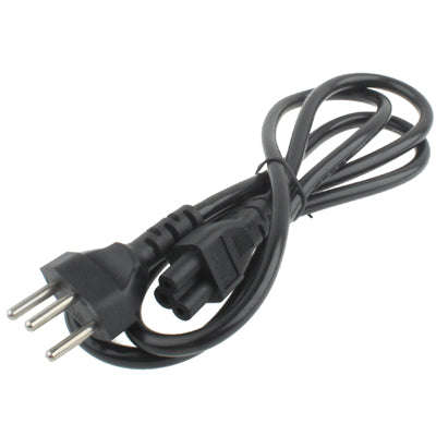 3 Prong Style Switzerland Notebook AC Power Cord, Length: 1.5m(Black)