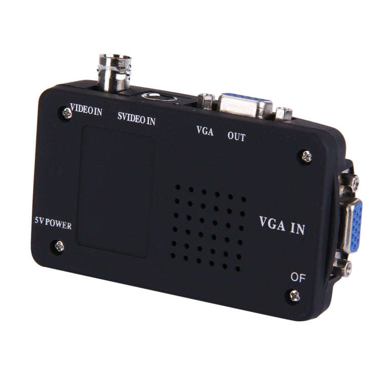 BNC / S-Video to VGA Video Converter(UK Plug)