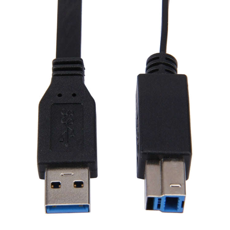 USB 3.0 AM to BM Cable, length: 1.8m(Black)