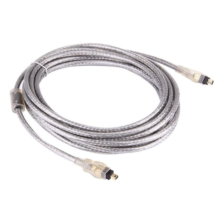High Quality Firewire IEEE 1394 4Pin Male to 4Pin Male Cable, Length: 5m (Gold Plated)