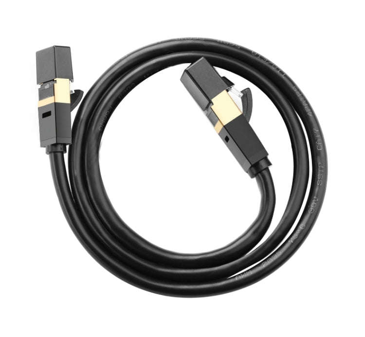 CAT7 Gold Plated Dual Shielded Full Copper LAN Network Cable, Length: 1m