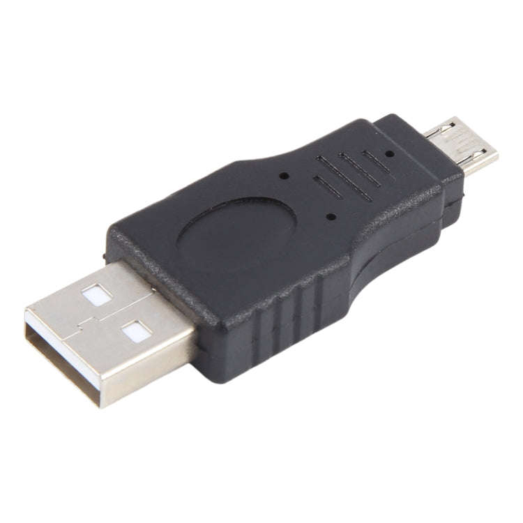 USB A Male to Micro USB 5 Pin Male Adapter(Black)