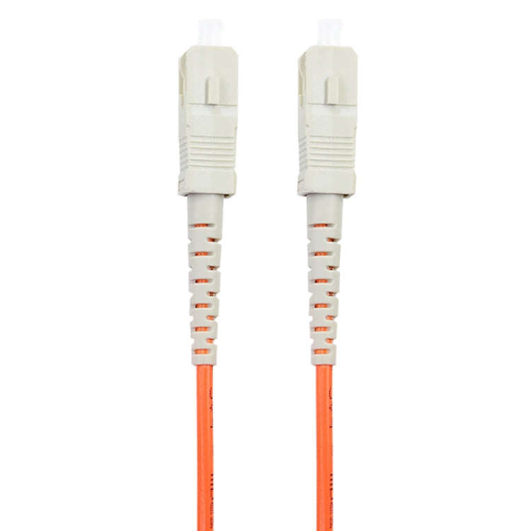 SC-SC Single-Core Multi Mode Fiber Optic Jumper,Length: 3m