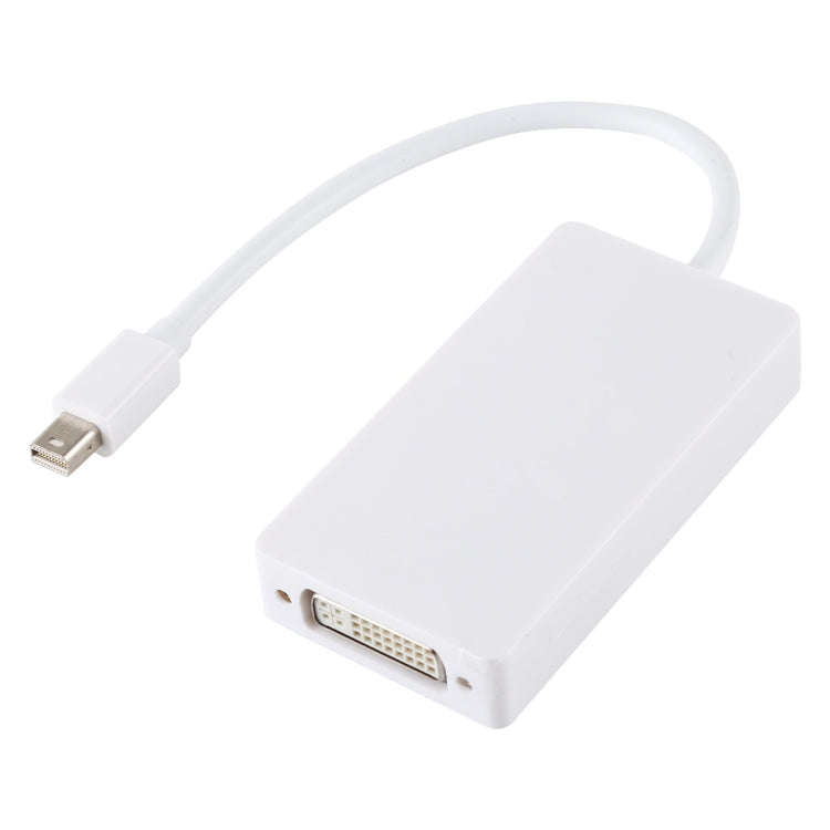 3 in 1 Mini DisplayPort Male to HDMI + VGA + DVI Female Adapter Converter for Mac Book Pro Air, C...
