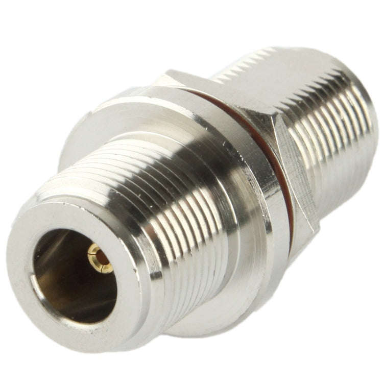 Coaxial RF N Female to N Female Adapter(Silver)
