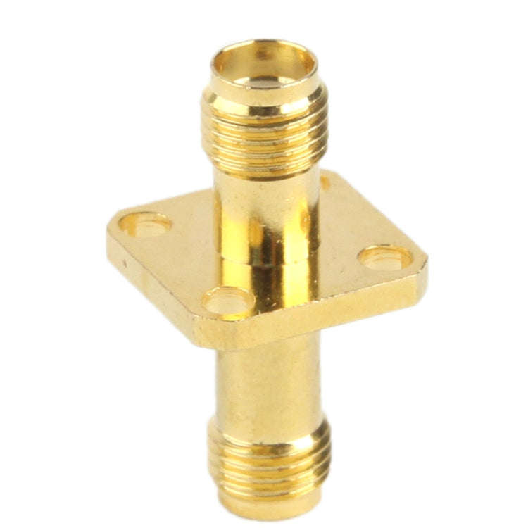 Coaxial SMA Female to SMA Female Adapter(Gold)