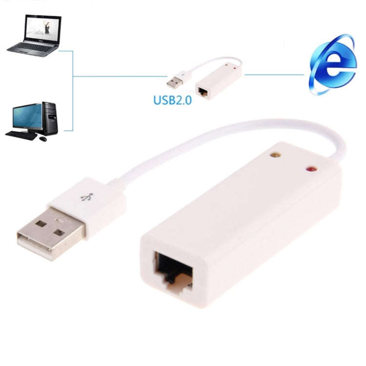 Hexin 100/1000Mhps Base-T USB 2.0 LAN Adapter Card for Tablet / PC / Apple Macbook