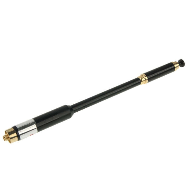AL-800 Dual Band 144/430MHz High Gain SMA-F Telescopic Handheld Radio Dual Antenna for Walkie Tal...