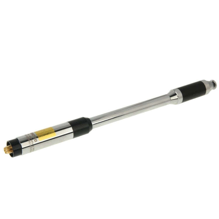 RH770 Dual Band 144/430MHz High Gain SMA-F Telescopic Handheld Radio Antenna for Walkie Talkie, A...