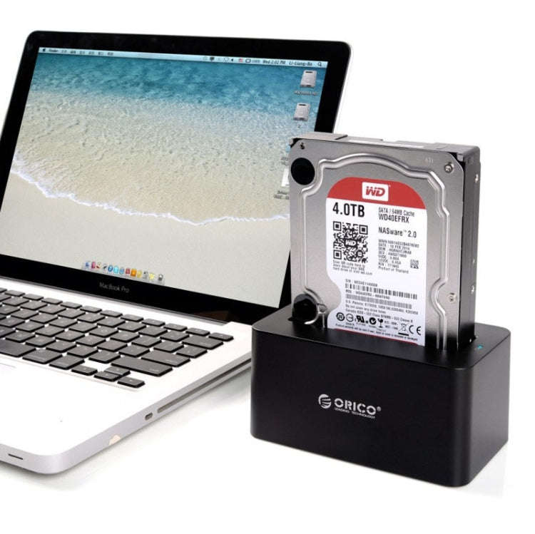 ORICO 6619US3 5Gbps Super Speed USB 3.0 to SATA Hard Drive Docking Station for 2.5 inch / 3.5 inc...