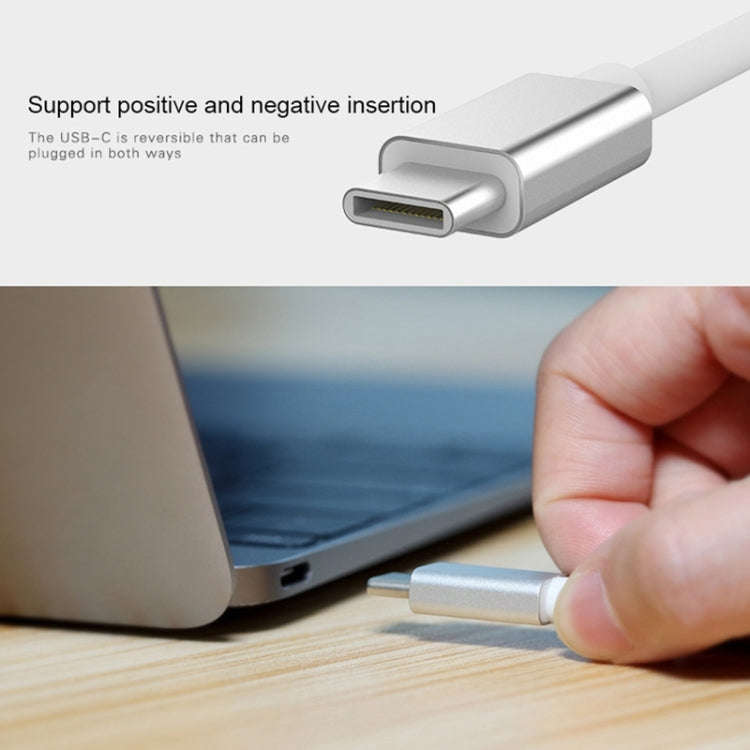 10cm USB-C / Type-C 3.1 to HDMI Adapter Cable, For Galaxy S8 & S8 + / LG G6 / Huawei P10 & P10 Pl...