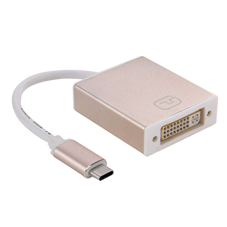 10cm USB-C / Type-C 3.1 to DVI 24+5 Adapter Cable, For MacBook 12 inch, Chromebook Pixel 2015, No...