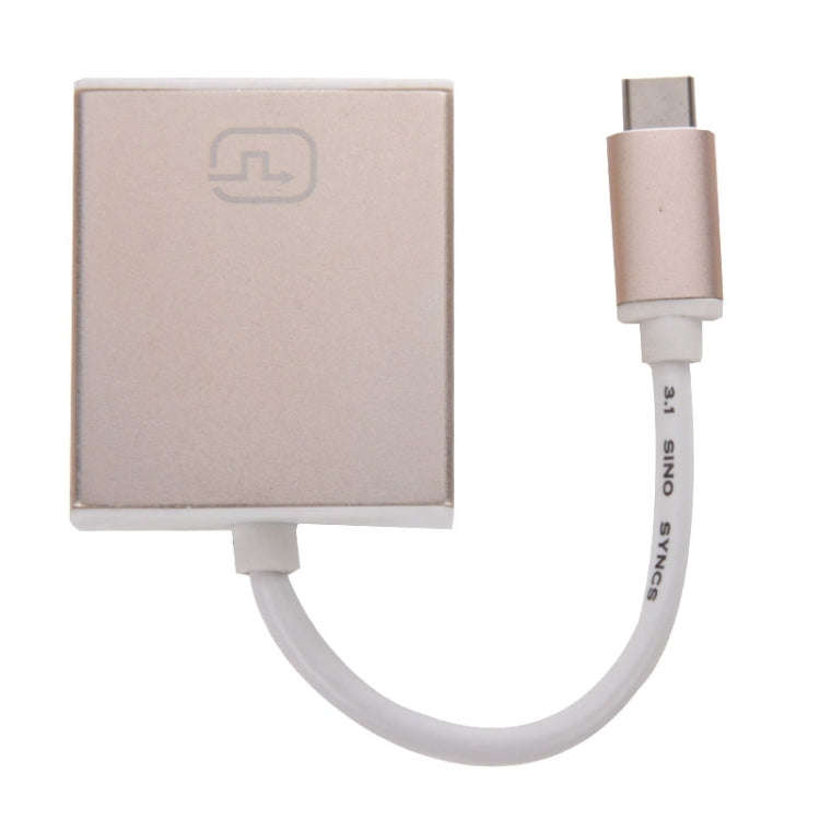 10cm USB-C / Type-C 3.1 to DVI 24+5 Adapter Cable, For MacBook 12 inch, Chromebook Pixel 2015, No...