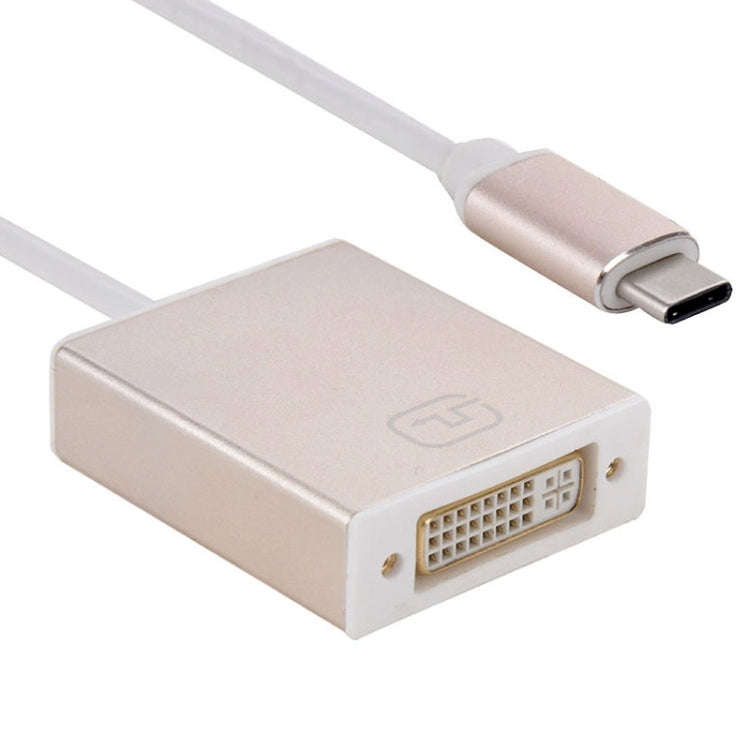10cm USB-C / Type-C 3.1 to DVI 24+5 Adapter Cable, For MacBook 12 inch, Chromebook Pixel 2015, No...