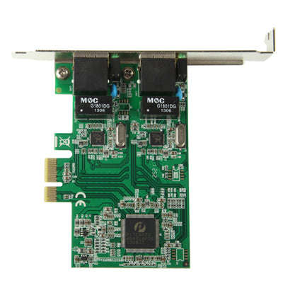 PCI-Express Dual Gigabit Ethernet Controller Card Adapter 2 Port RJ45 10/100/1000 BASE-T (IO-PCE8...