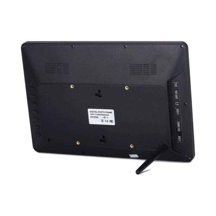 12.0 Inch LED Display Multi-media Digital Photo Frame with Holder / Music & Movie Player / Remote...
