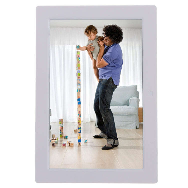 12.1 inch Digital Photo Frame with Holder & Remote Control, Allwinner F16 Program, Support SD /  ...