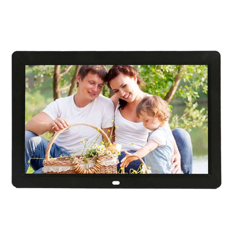 12 inch LED Display Multi-media Digital Photo Frame with Holder & Music & Movie Player, Support U...
